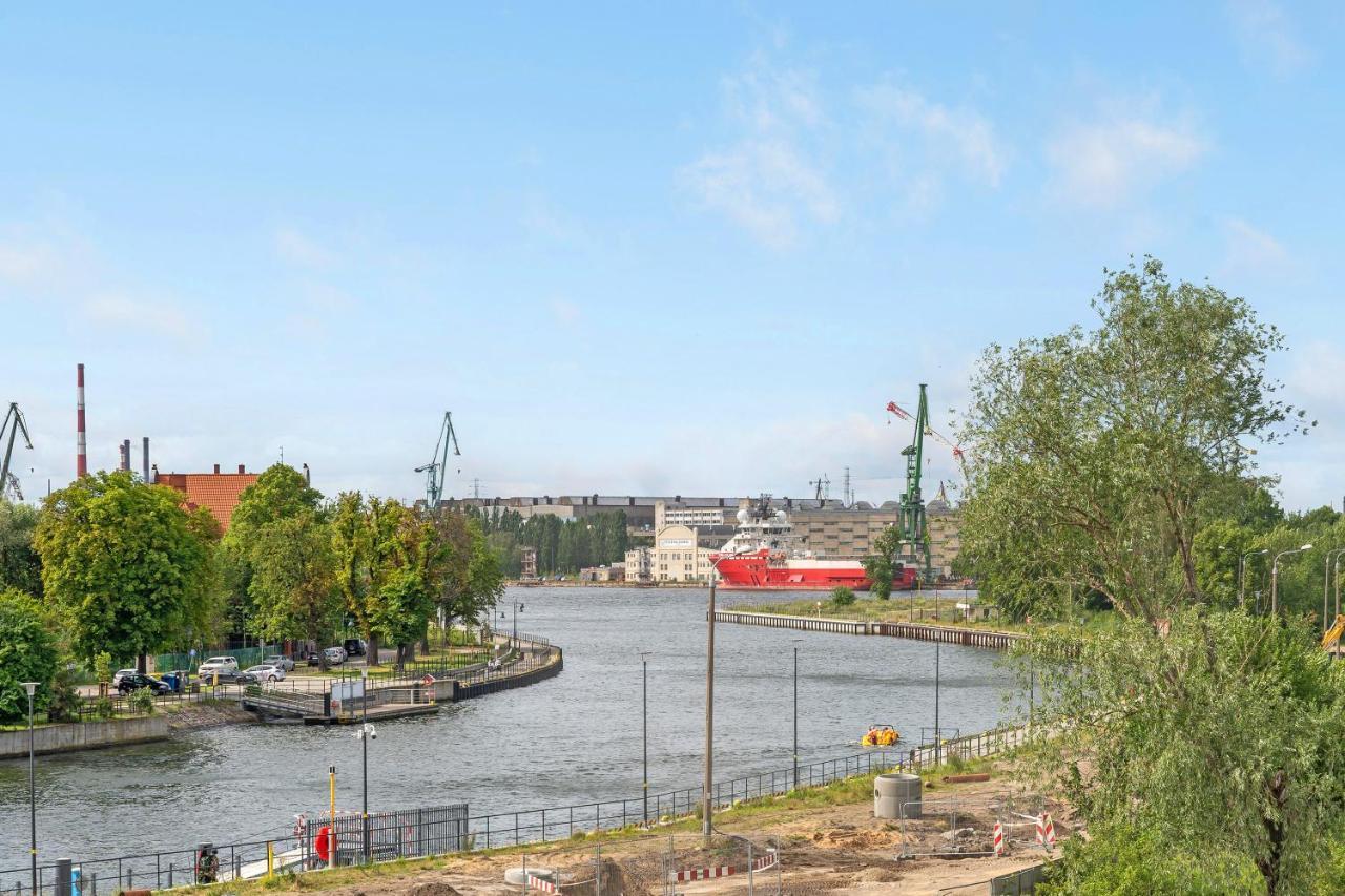 Nadmotlawie Riverside - Gym & Free Parking By Downtown Apartments Gdańsk Exteriör bild
