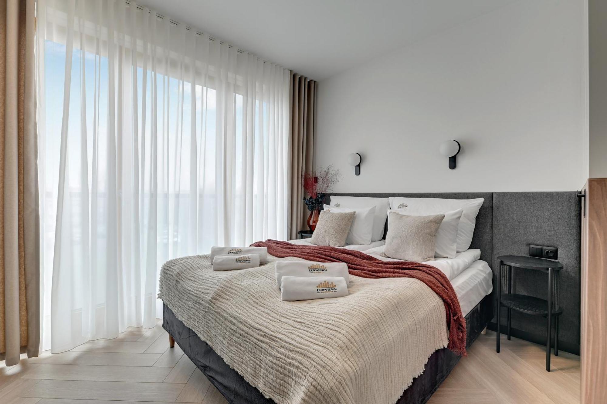 Nadmotlawie Riverside - Gym & Free Parking By Downtown Apartments Gdańsk Rum bild
